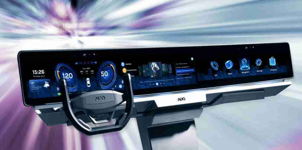 万利开拓前瞻显示技术创新应用，，，结合优异整合设计能力，，，开发智能车载FIDM Plus一体化显示方案，，，，让驾驶操作与车内娱乐体验再进化